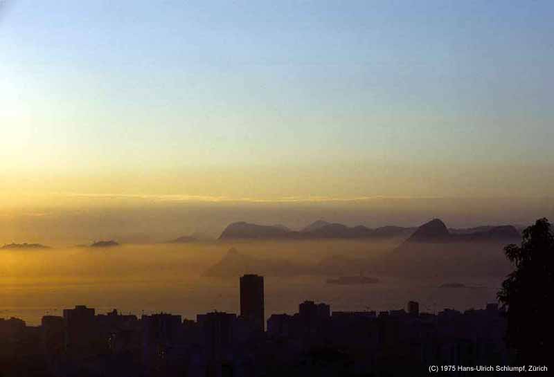050 Morgen in der Bucht von Guanabara 1975